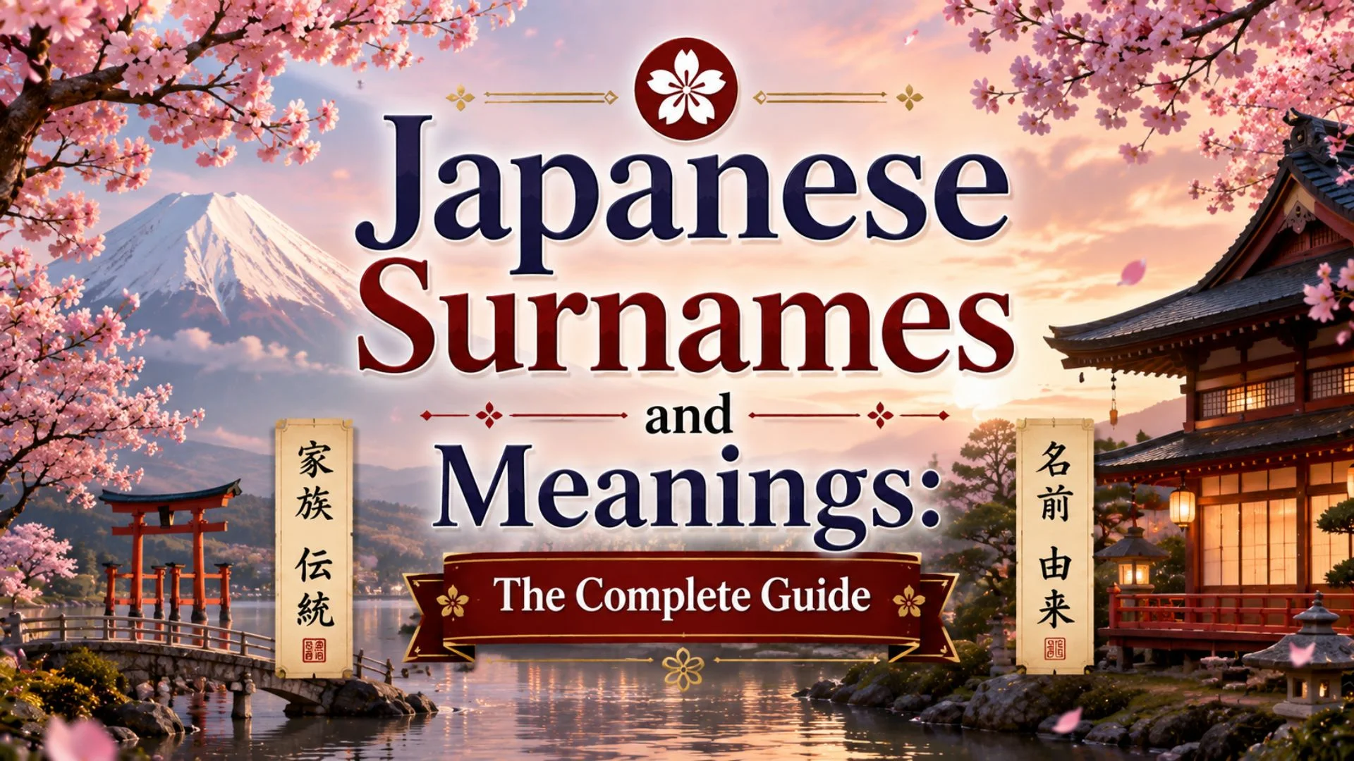 Japanese Surnames and Meanings The Complete Guide