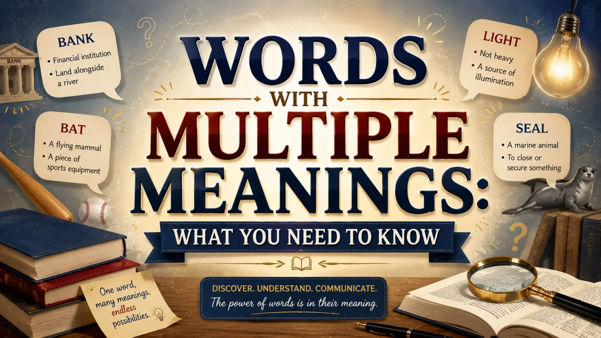 Words with Multiple Meanings What You Need to Know