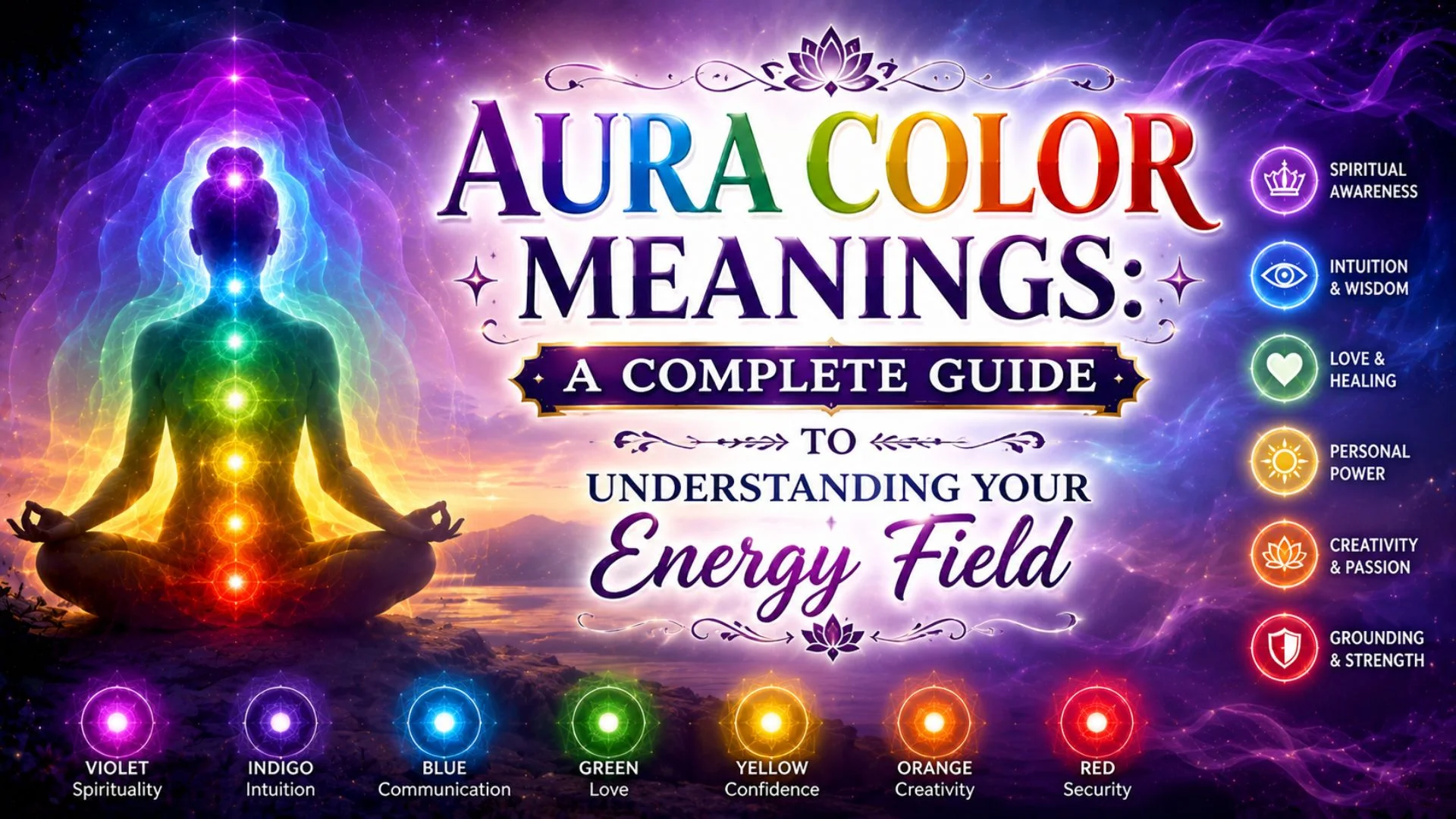 Aura Color Meanings A Guide to Understand Energy Field
