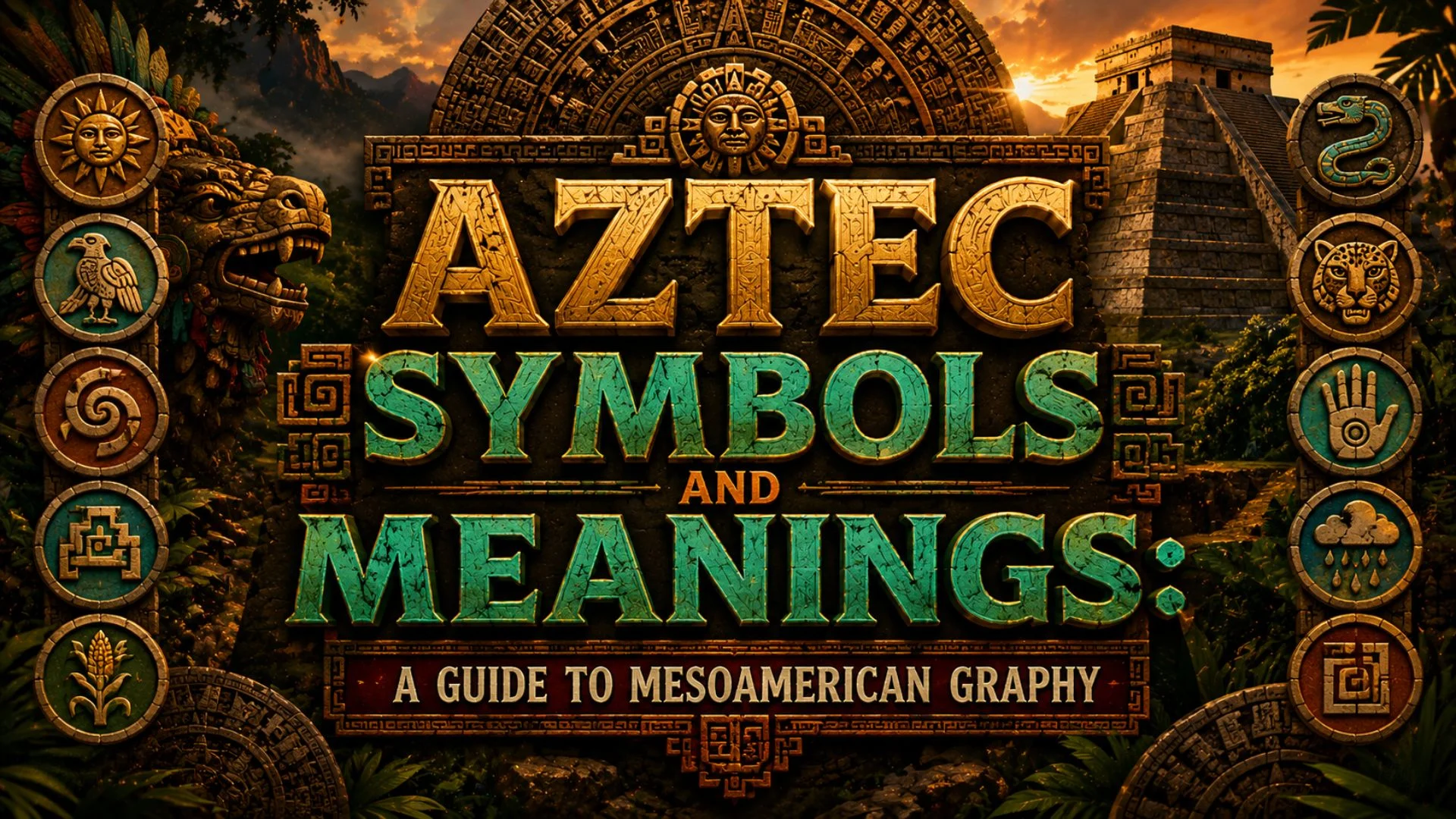 Aztec Symbols and Meanings A Guide to Mesoamerican graphy