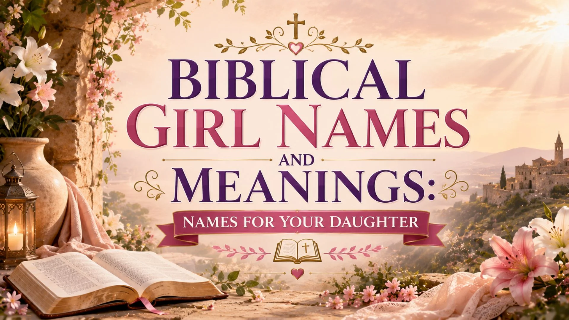 Biblical Girl Names and Meanings Names for Your Daughter