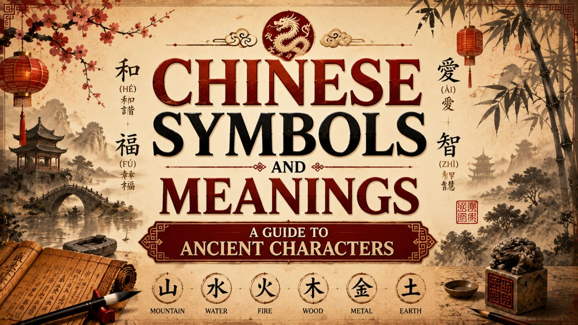 Chinese Symbols and Meanings A guide to Ancient Characters