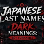 Japanese Last Names with Dark Meanings 60+ Surnames