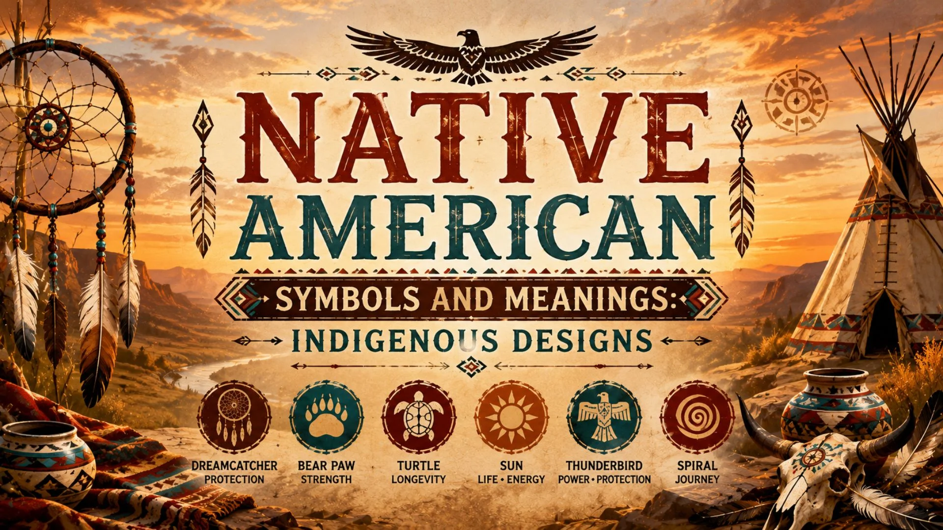 Native American Symbols and Meanings Indigenous Designs
