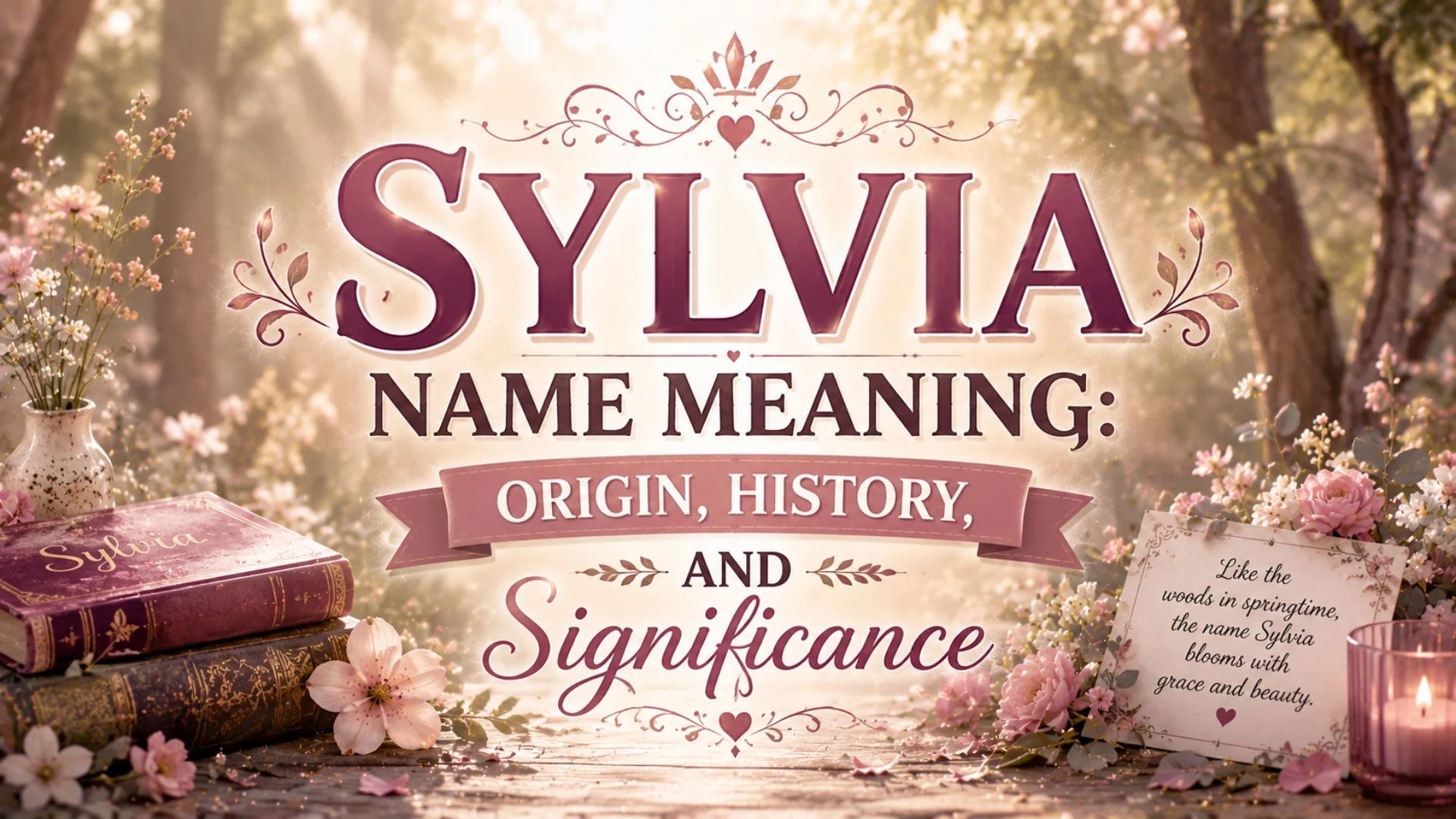 Sylvia Name Meaning Origin, History, and Significance
