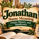Jonathan Name Meaning Origin, History, and Significance