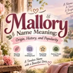 Mallory Name Meaning Origin, History, and Popularity