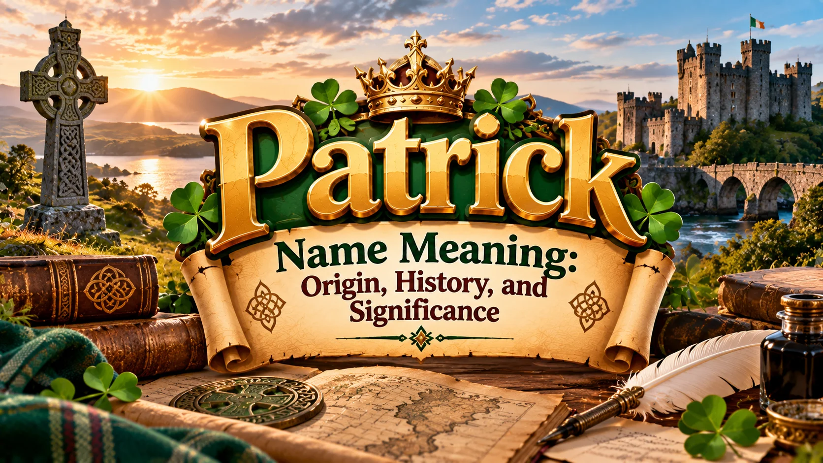 Patrick Name Meaning Origin, History, and Significance