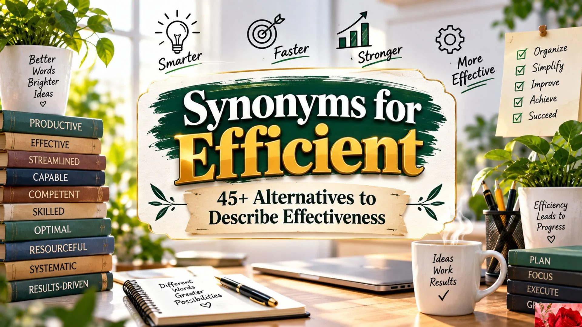 Synonyms for Efficient 45+ Alternatives to Describe Effectiveness