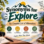 Synonyms for Explore The Complete List of Alternatives