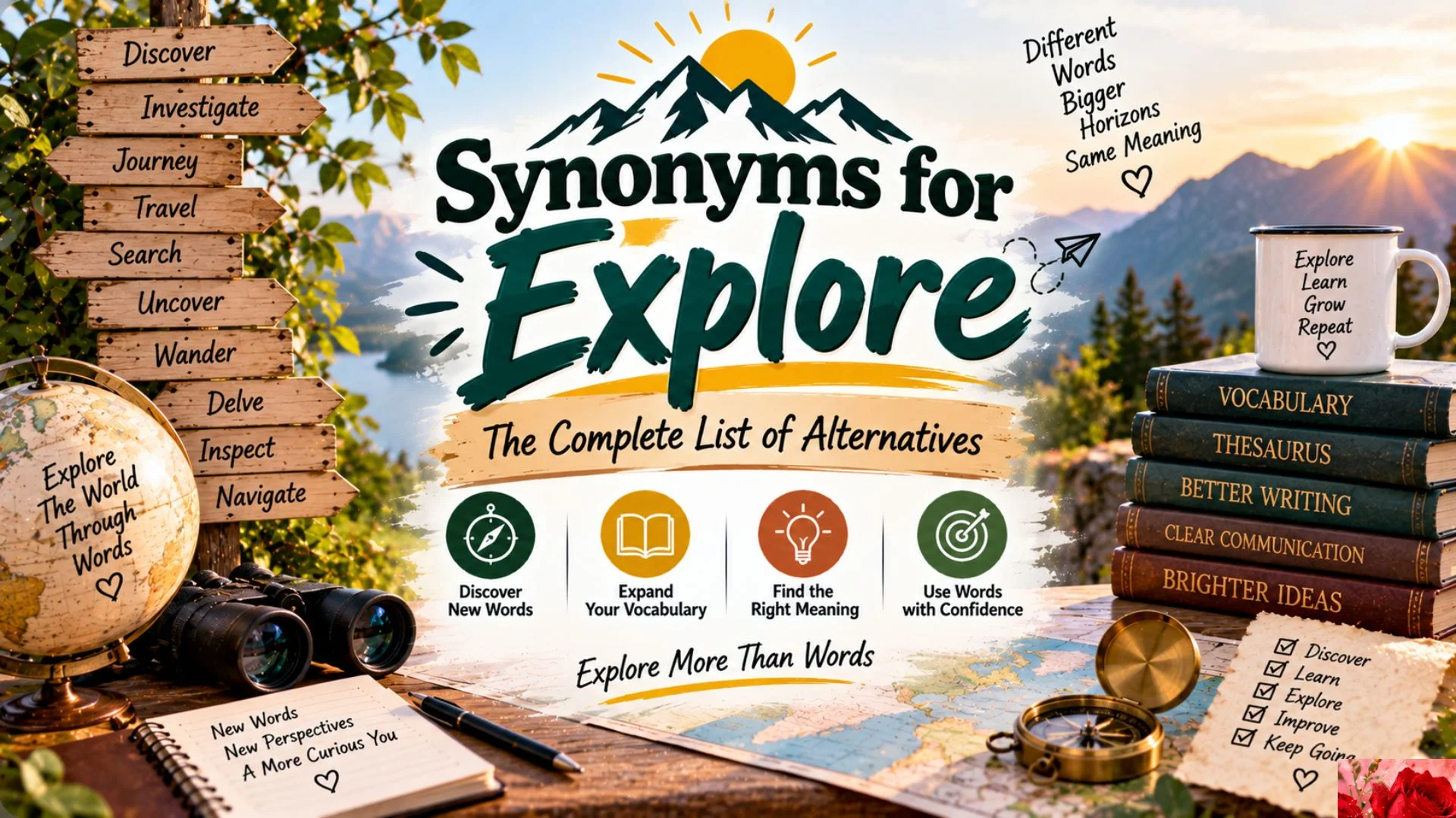 Synonyms for Explore The Complete List of Alternatives