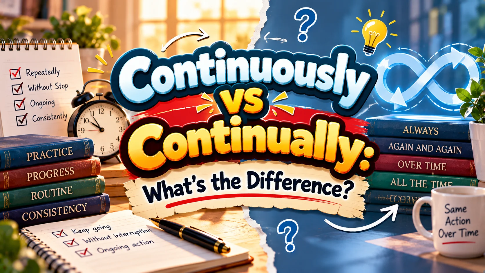 Continuously vs Continually: What's the Difference?